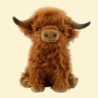 Highland Cattle Plush Toy - BoboToys