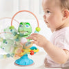 Interactive Suction Cup Rattle Toy for Babies – Musical Dinosaur & Crocodile, Perfect Gift for 0-6 Months Infants - BoboToys