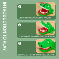 Interactive Crocodile Finger Biting Game – Fun Teeth-Pulling Toy for Kids, Perfect for Parties, Birthdays & Christmas Gifts - BoboToys