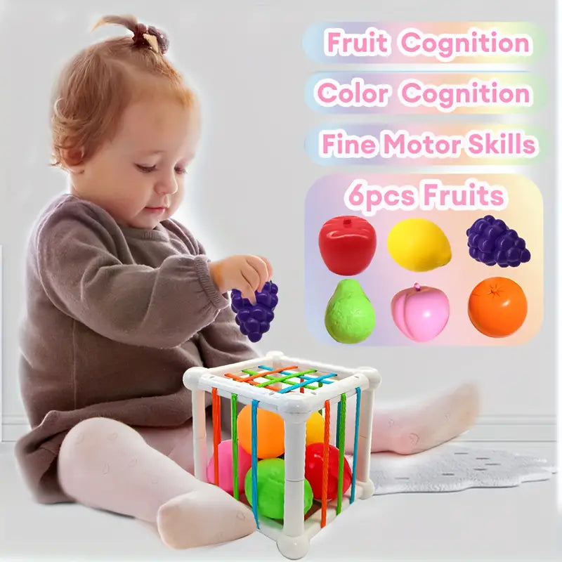 Early Learning Fruit Recognition Cube - BoboToys