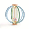 Wooden & Silicone Spherical Rattle – Interactive Sand Timer Toy for Babies, Promotes Sensory Development, Perfect for Learning and Play - BoboToys