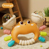 Infant Crab Rattle Toy – Fun & Educational Handheld Teether with Shaker, ABS Resin Material, Perfect for 0-12 Months Baby Early Learning - BoboToys