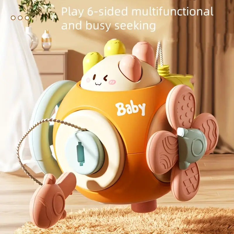 6 in 1 Multi-Activity Busy Ball for Infants - BoboToys