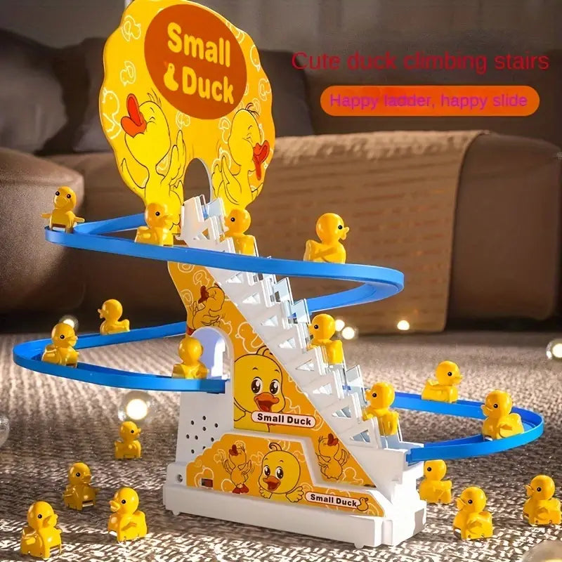 6pcs Electric Duck Slide Climbing Toy - BoboToys