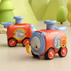 Animal-Themed Inertia Toy Trains – Push & Go Vehicles with Whistle and Face-Changing Features, Perfect Gift for Toddlers - BoboToys