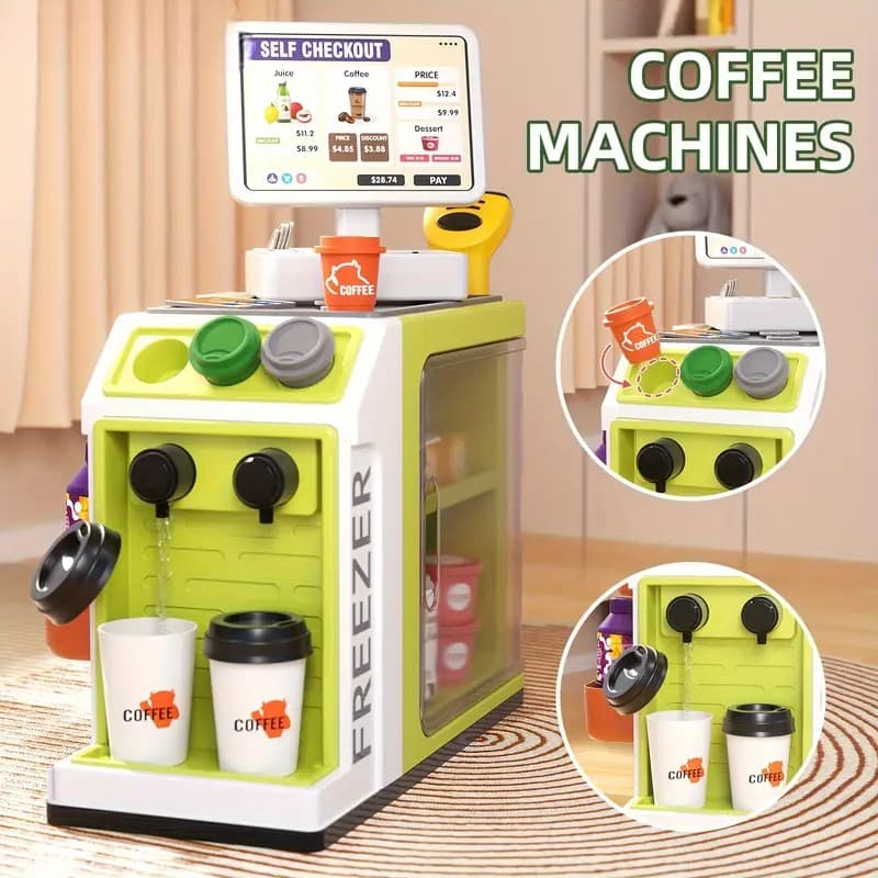 Coffee Shop Cash Register Playset - BoboToys